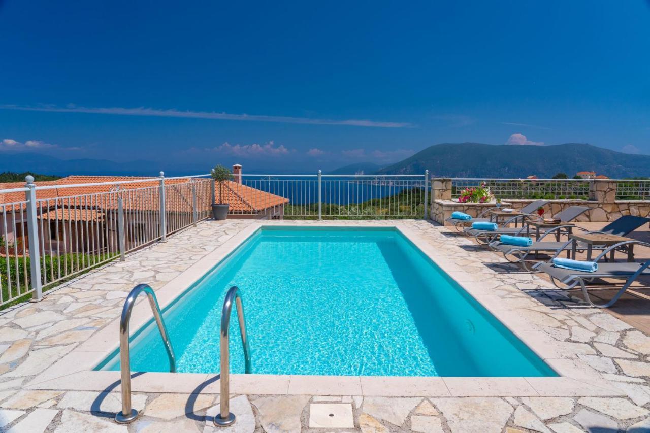 Guiscardos Luxury Villa Fiskardo Buitenkant foto