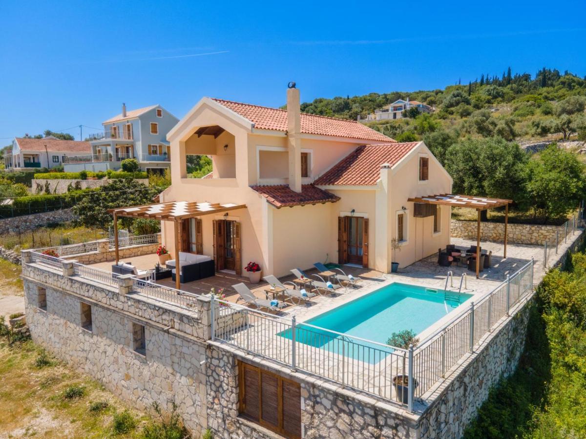 Guiscardos Luxury Villa Fiskardo Buitenkant foto