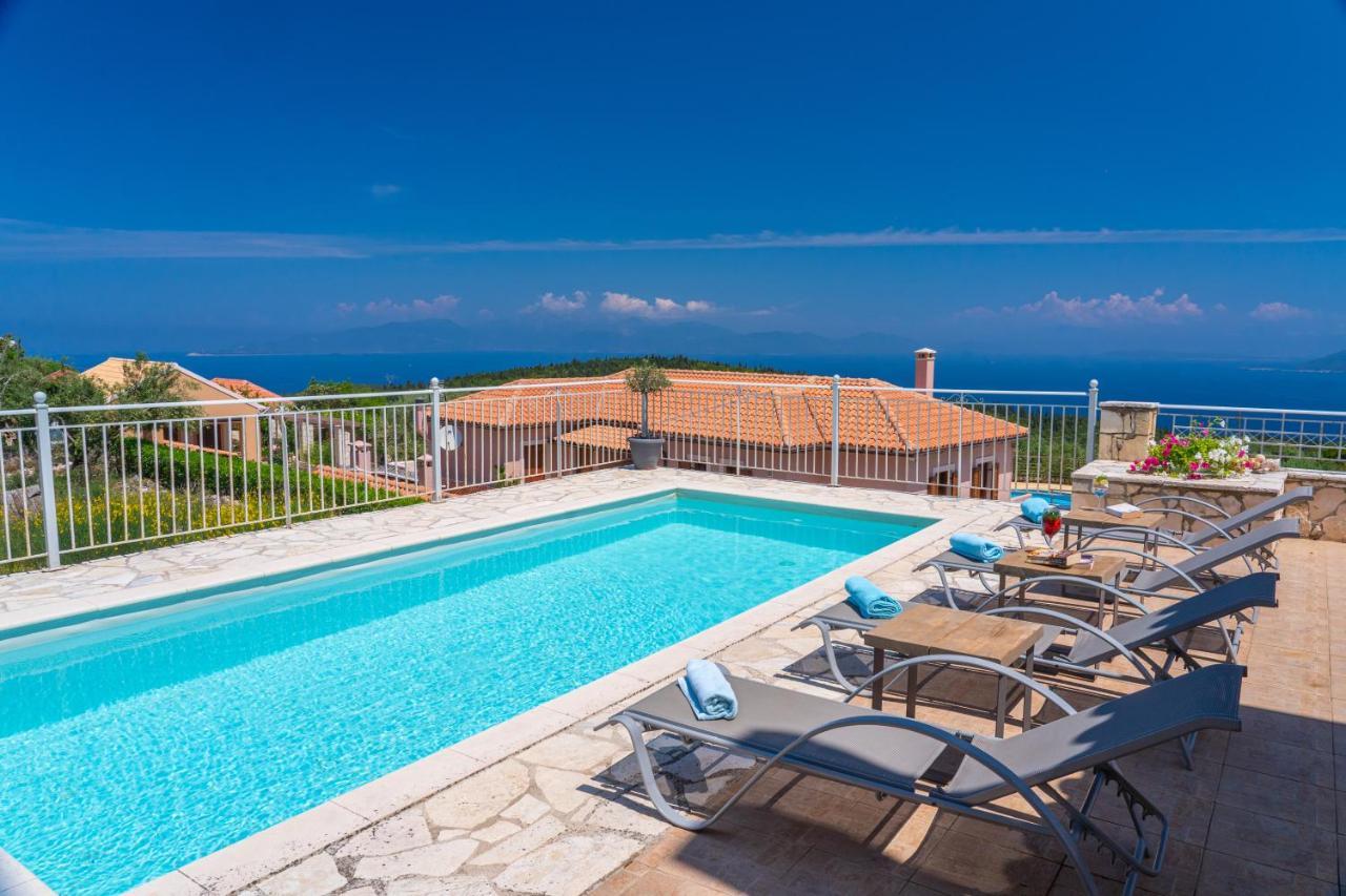Guiscardos Luxury Villa Fiskardo Buitenkant foto