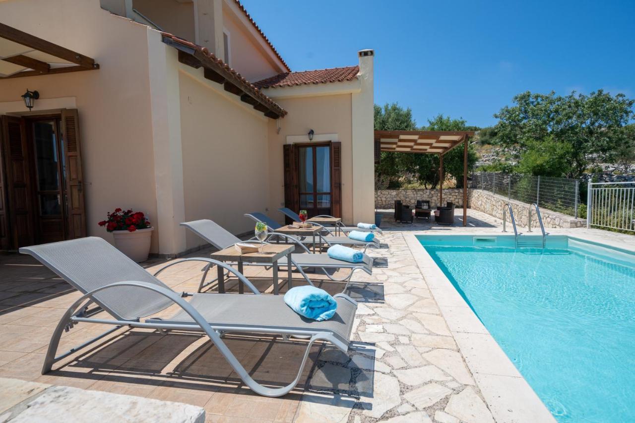 Guiscardos Luxury Villa Fiskardo Buitenkant foto