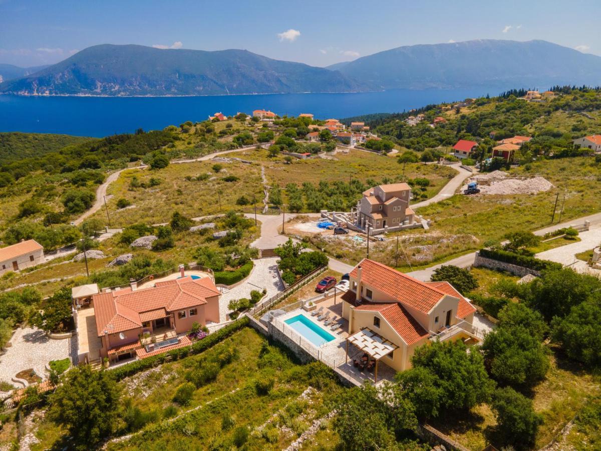 Guiscardos Luxury Villa Fiskardo Buitenkant foto
