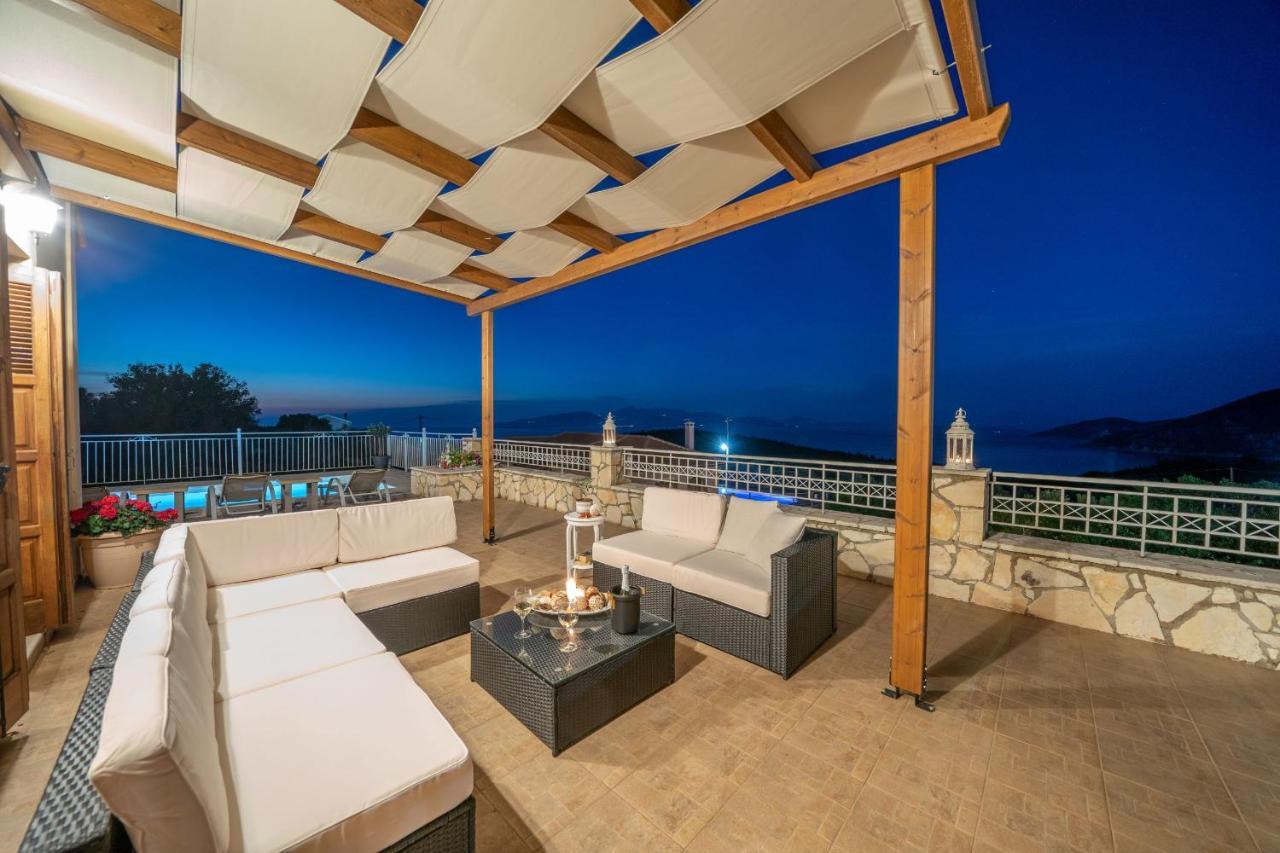 Guiscardos Luxury Villa Fiskardo Buitenkant foto
