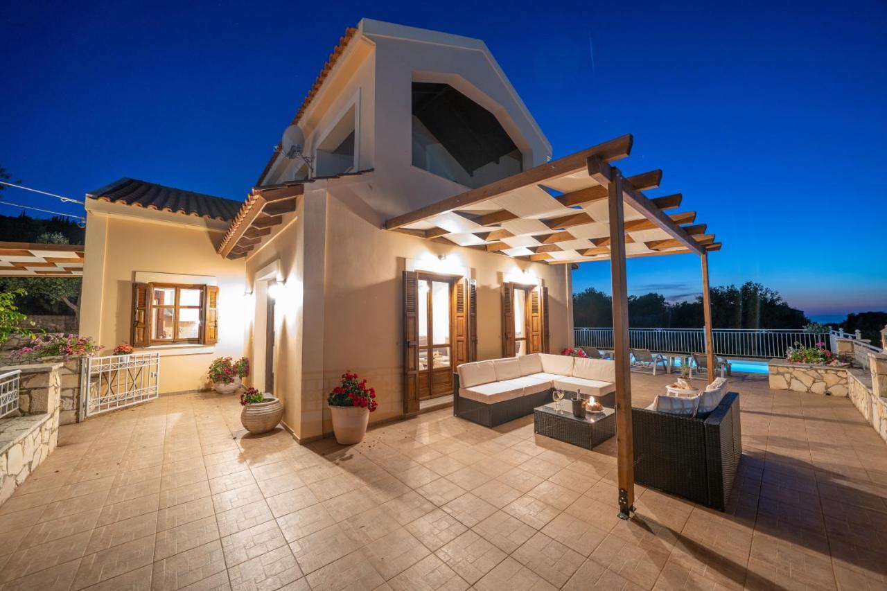 Guiscardos Luxury Villa Fiskardo Buitenkant foto