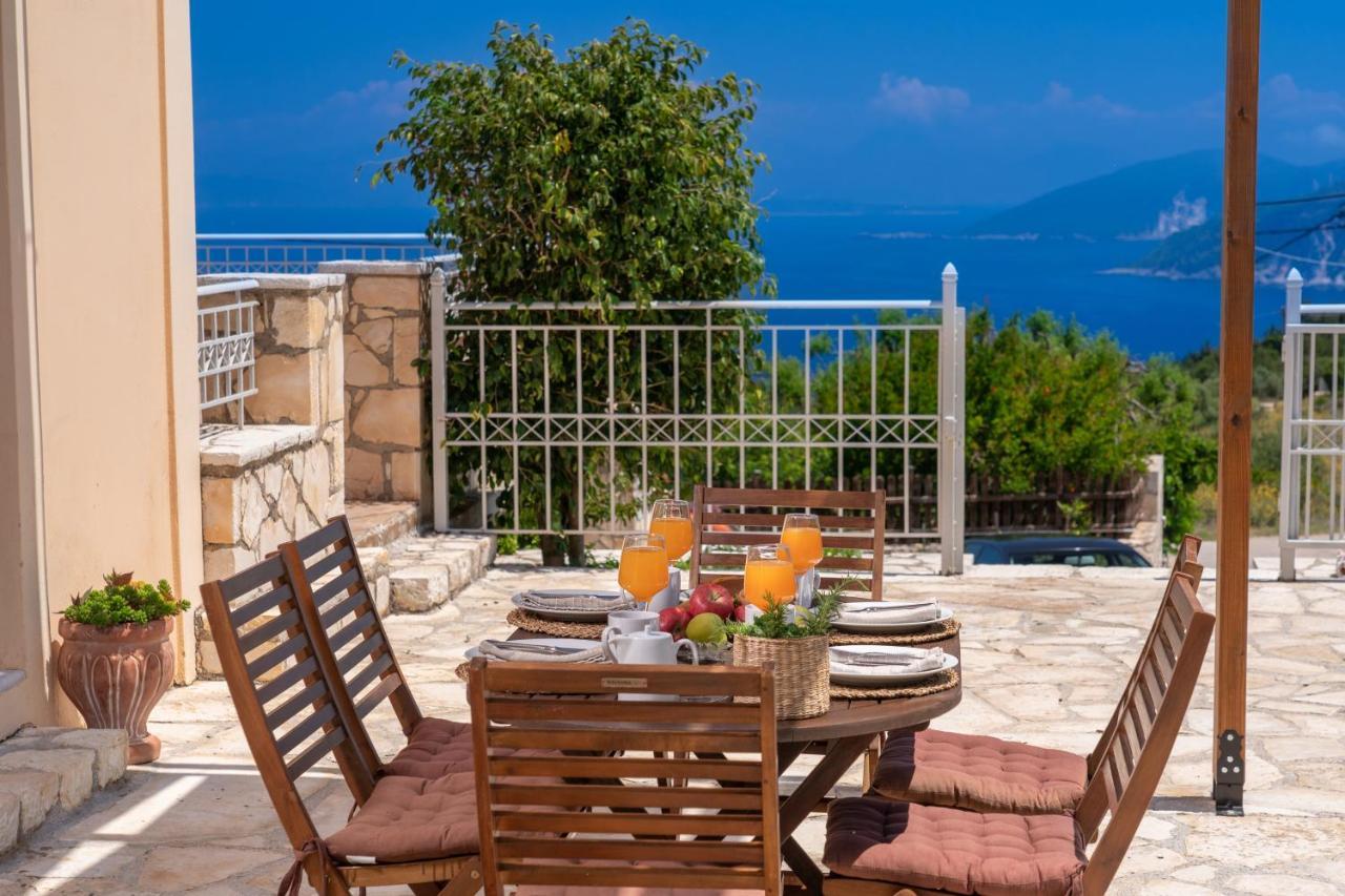 Guiscardos Luxury Villa Fiskardo Buitenkant foto